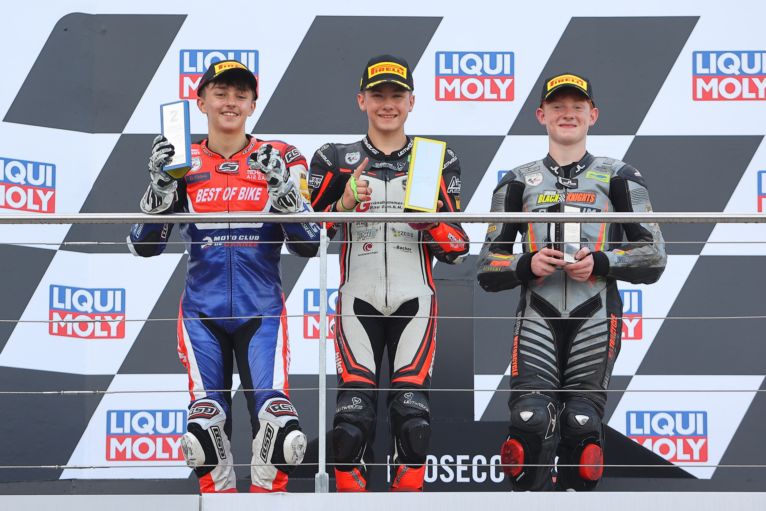 Round Sachsenring Race 1 Podium