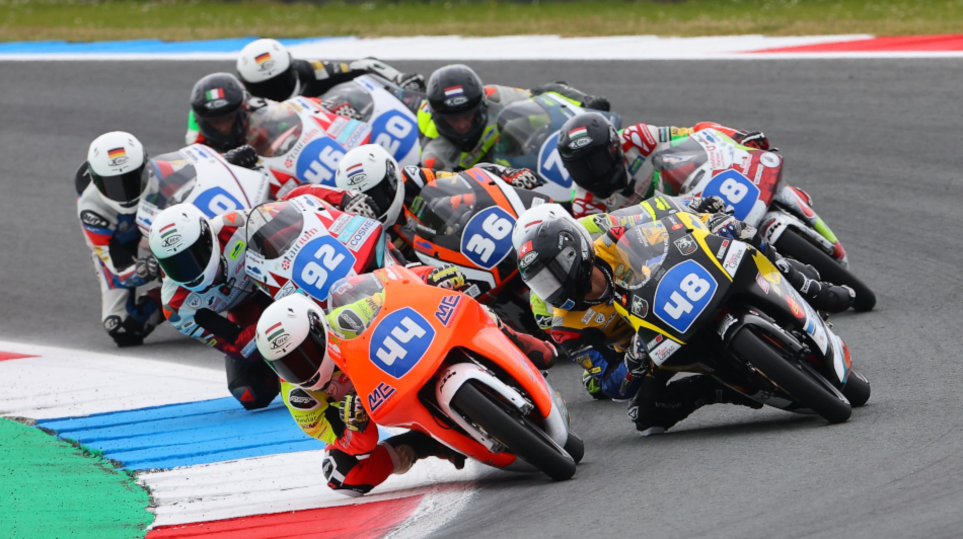 2022 Assen NTC riders on track