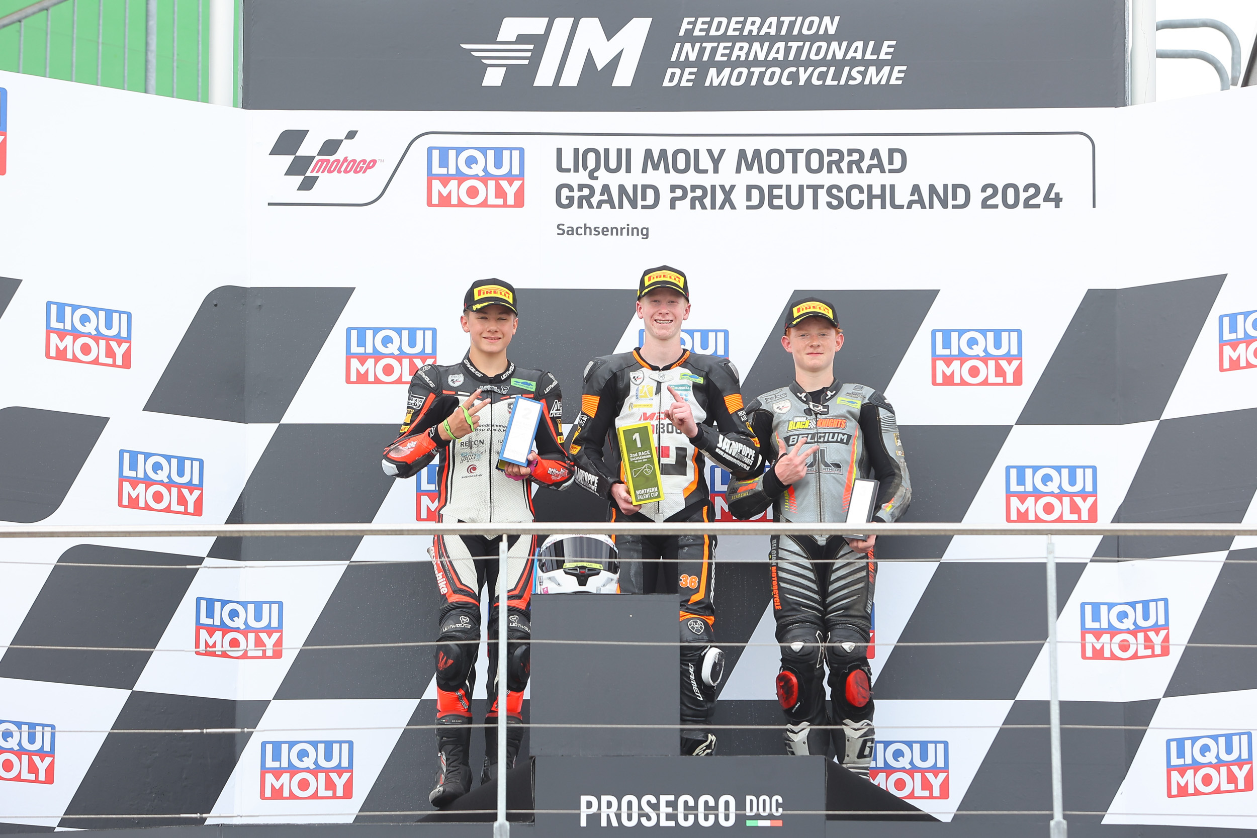 Round Sachsenring Race 2 Podium