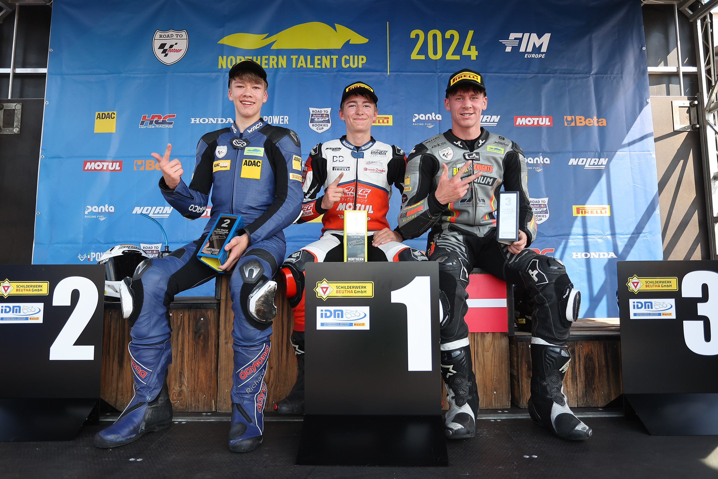Round Oschersleben Race 1 Podium