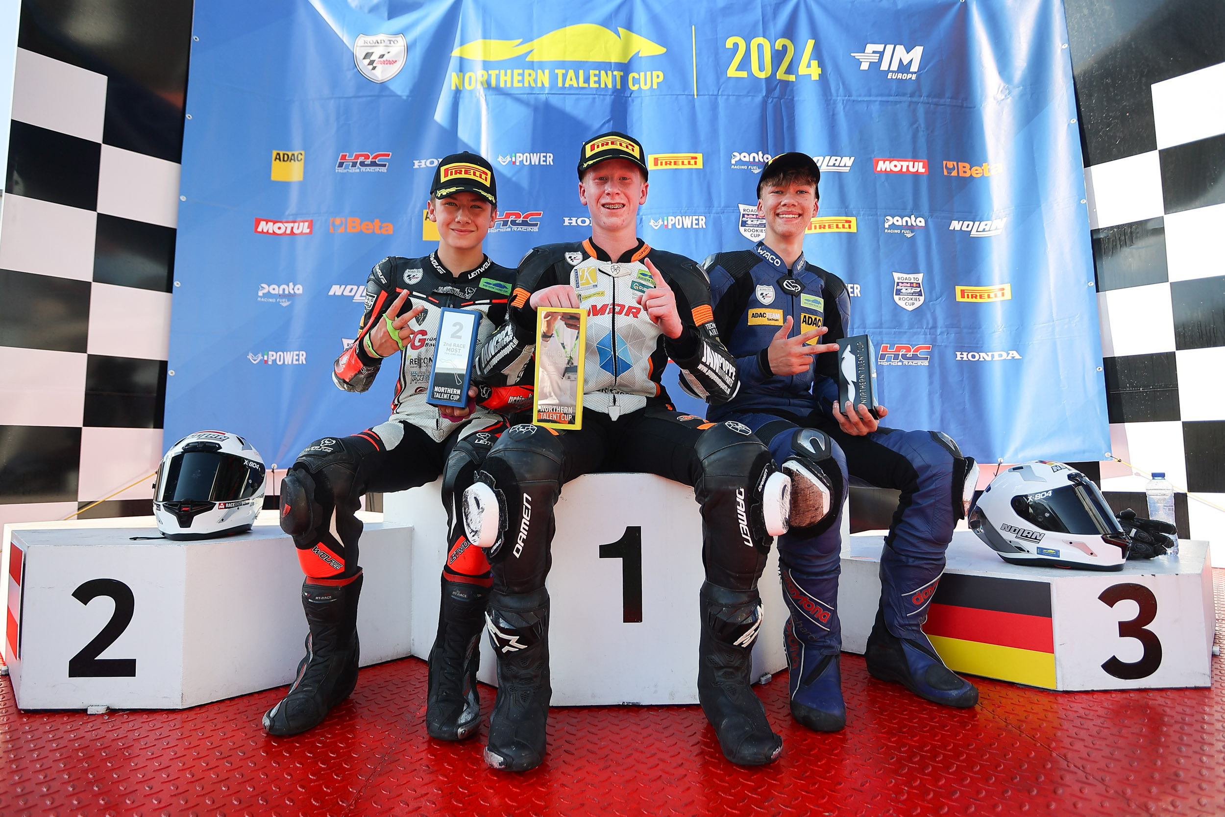 Round Most Race 2 Podium
