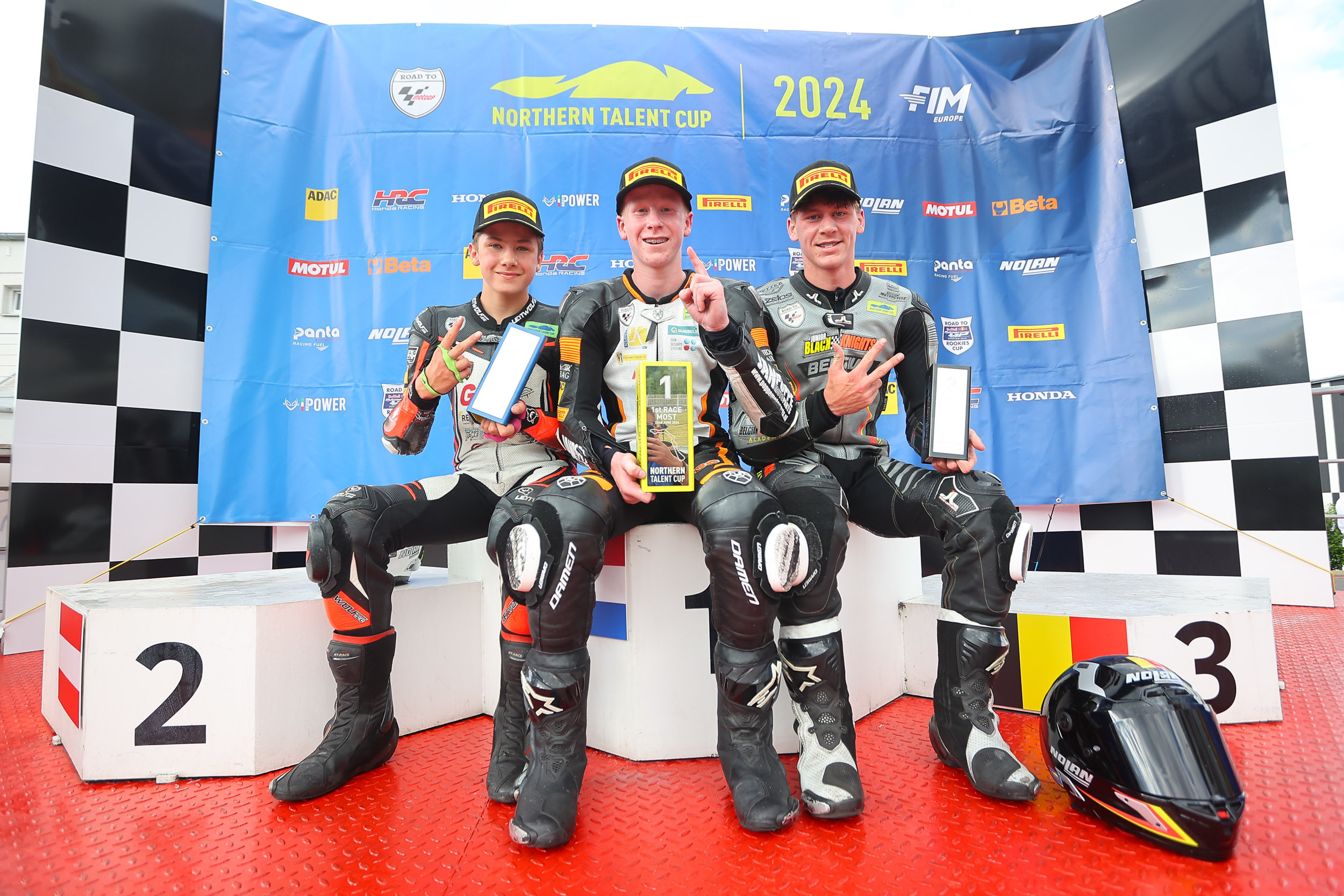 Round Most Race 1 Podium