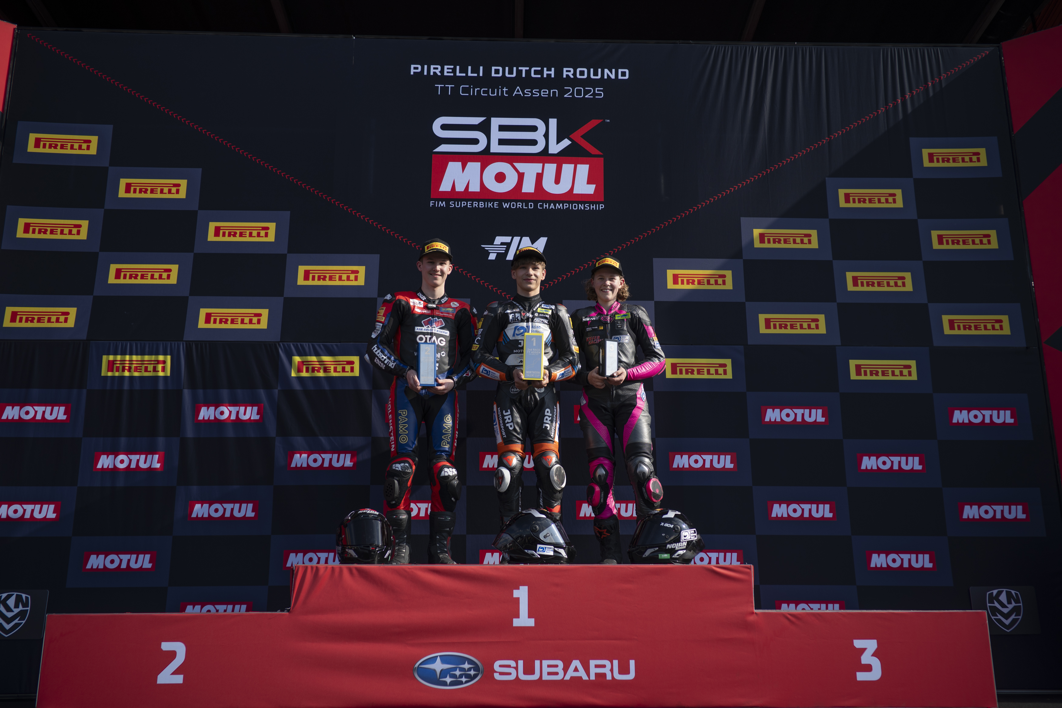 Podium Round 1 Assen Race 2